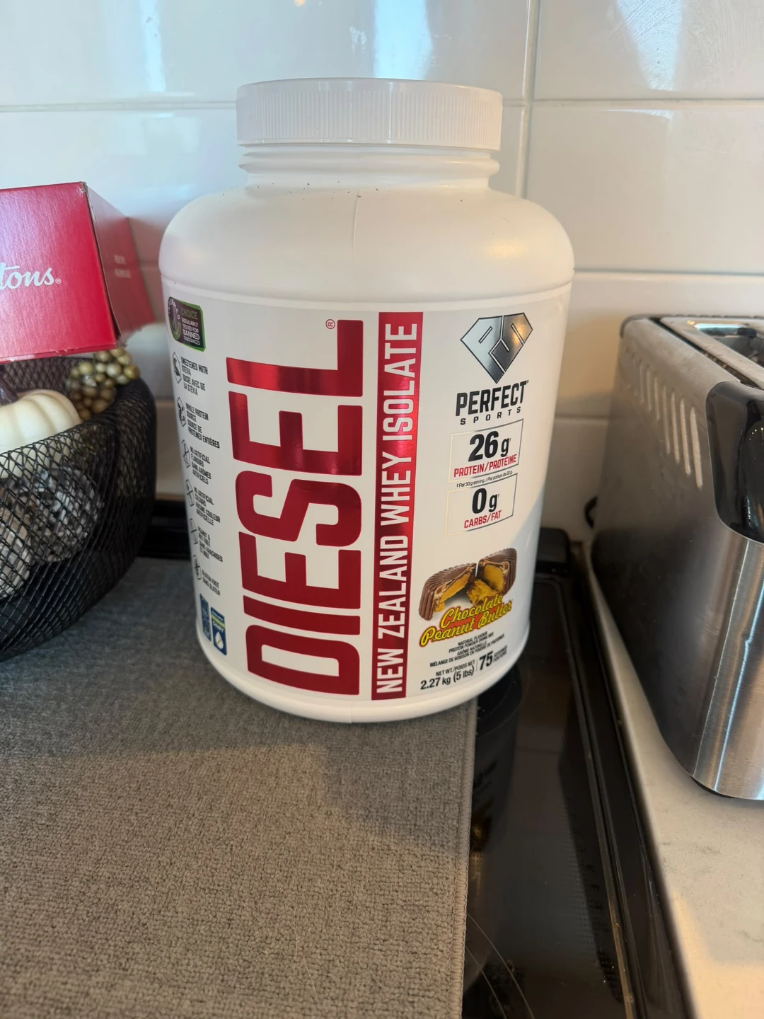 Perfect Sports DIESEL Whey Protein Isolate - 2.27kg