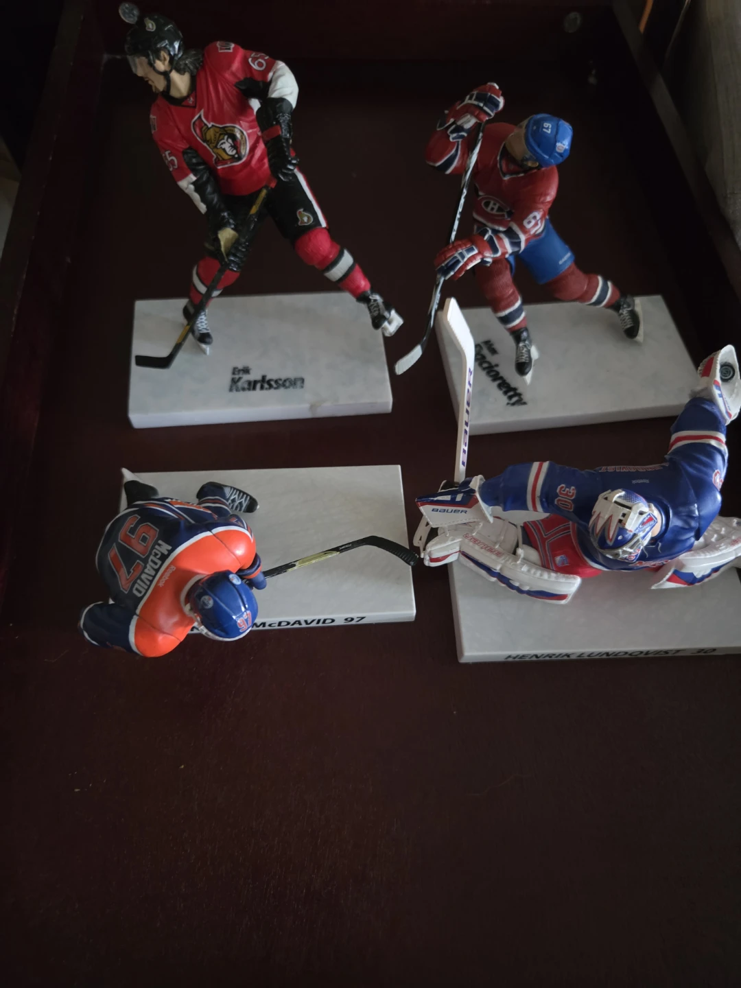 Set of 4 NHL Action Figure Collectibles