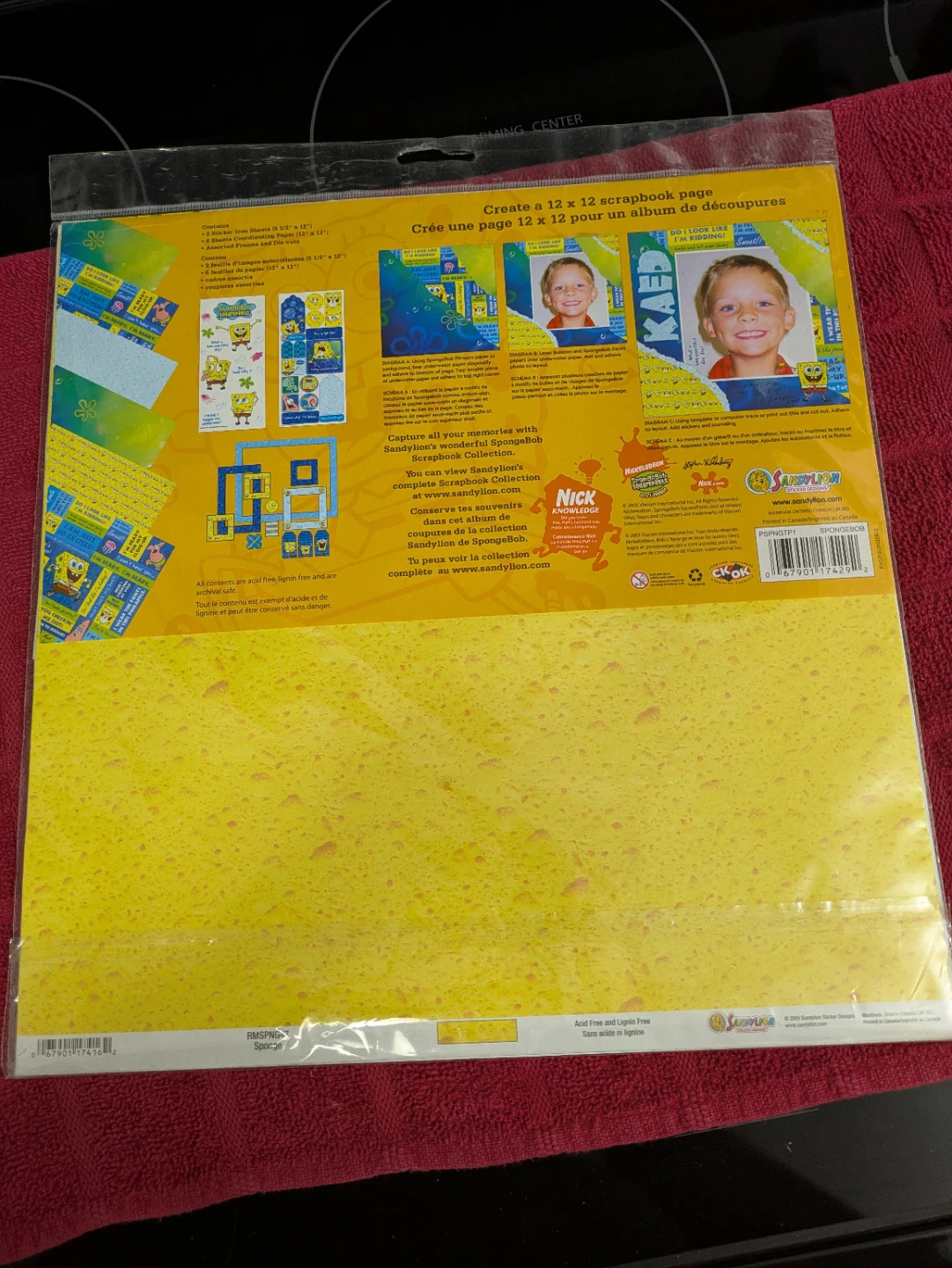SpongeBob SquarePants Scrapbook Theme Pack - photo 2