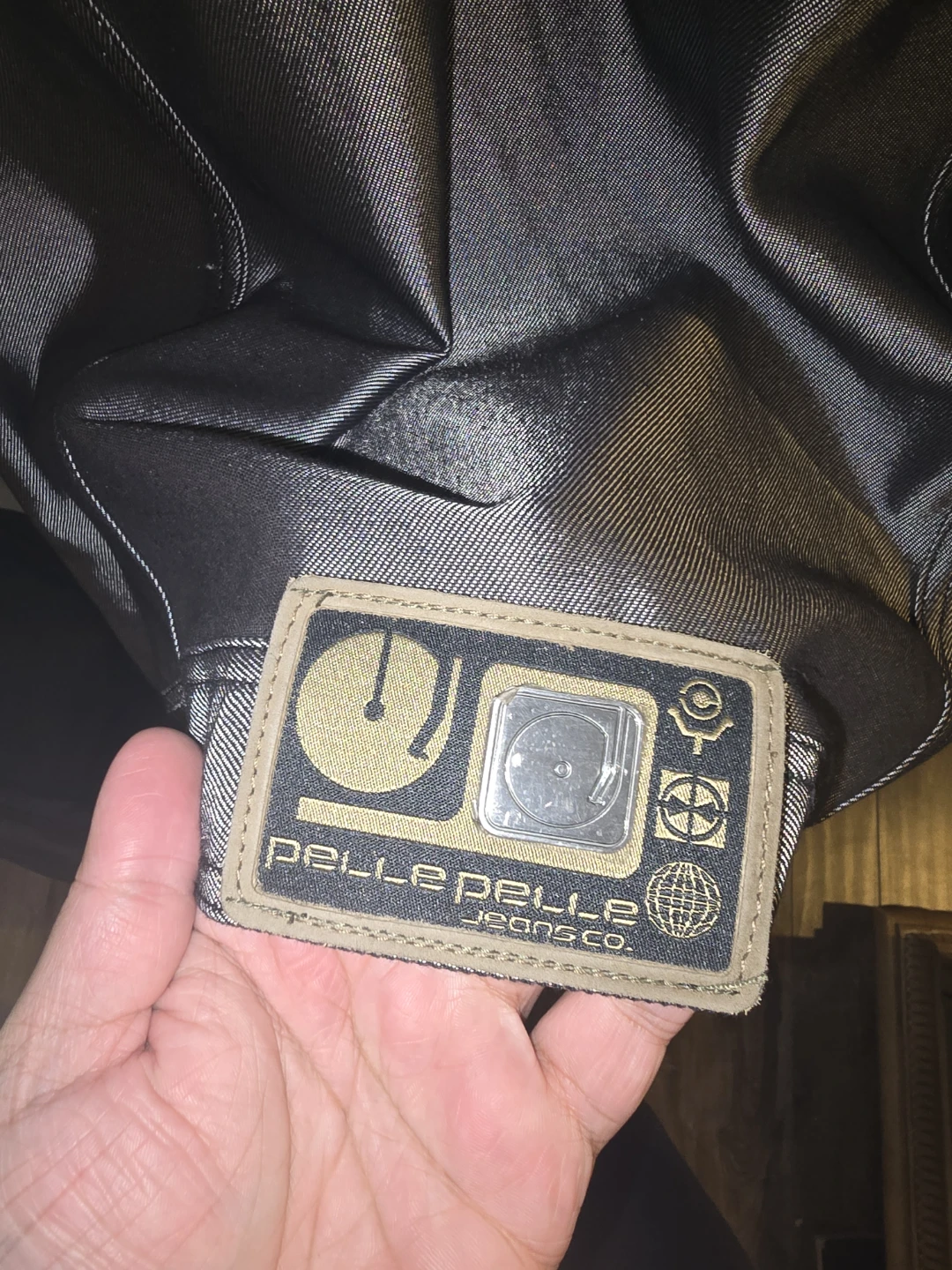 Brand new Pelle Pelle Marc Buchanan Jean Jacket Gray - photo 5