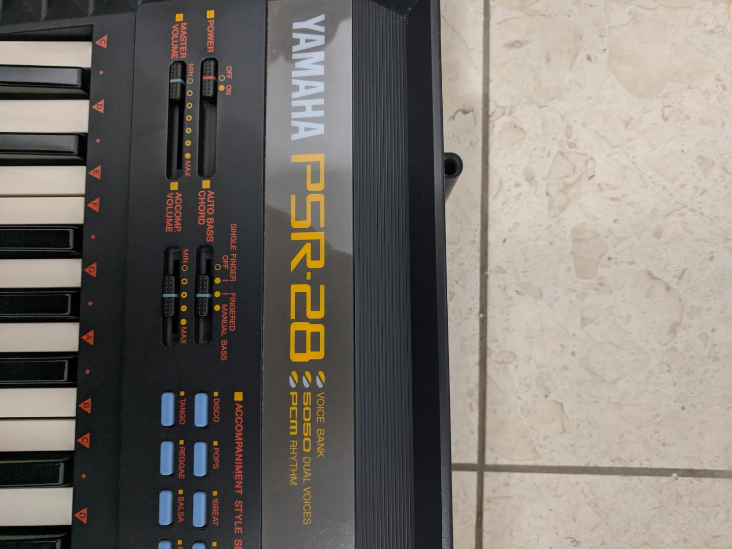 Yamaha PSR-28 Portable Keyboard - photo 5