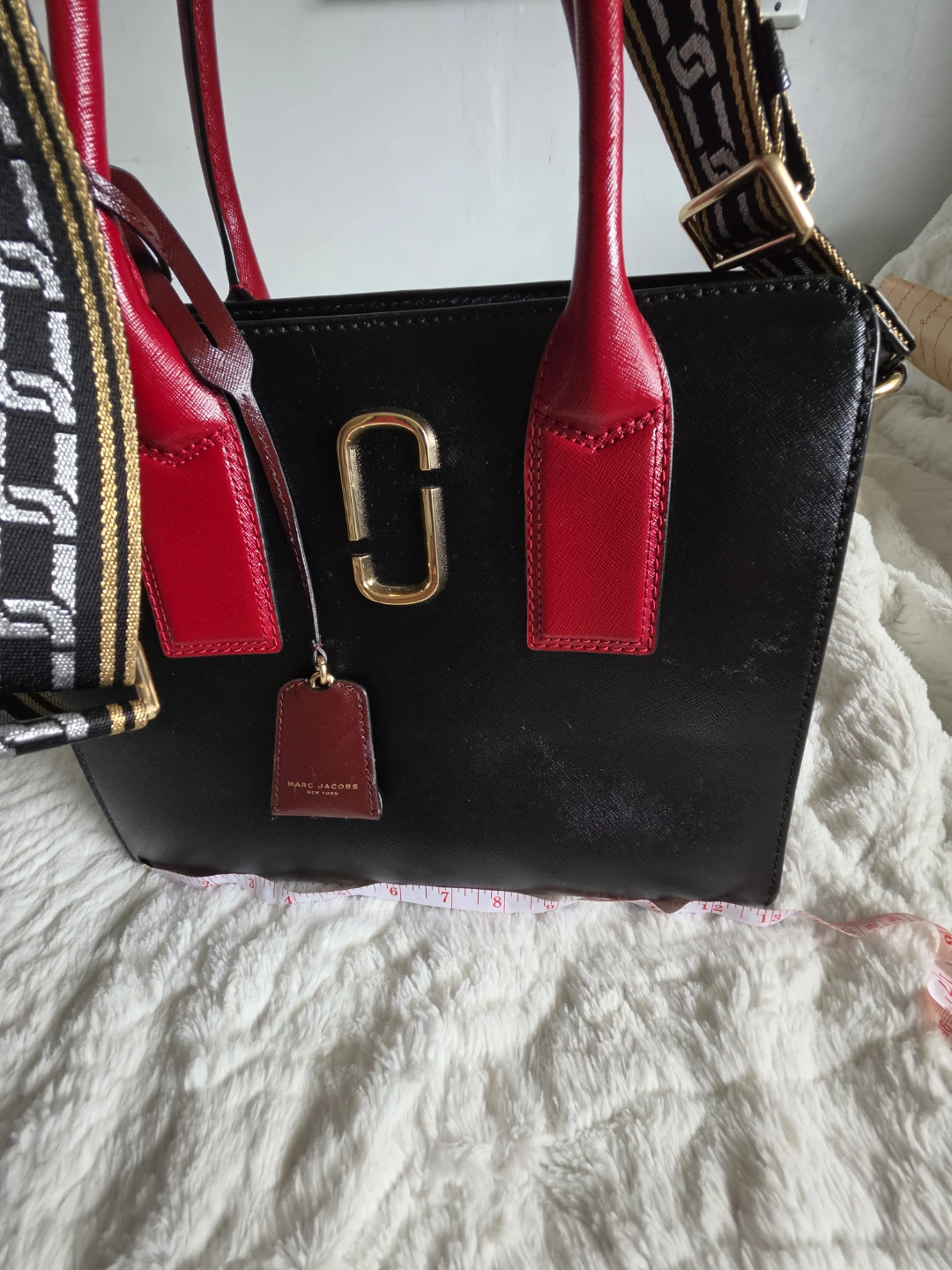 Marc Jacobs Black and Red Tote Bag - photo 4