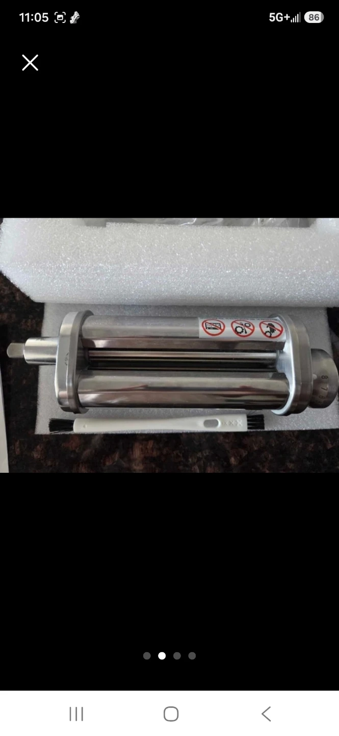 Zacme Pasta Roller Attachment for Stand Mixer - photo 3