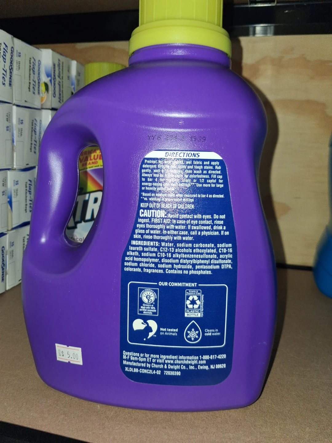 Xtra Tropical Passion Laundry Detergent 100.8 fl oz - photo 2