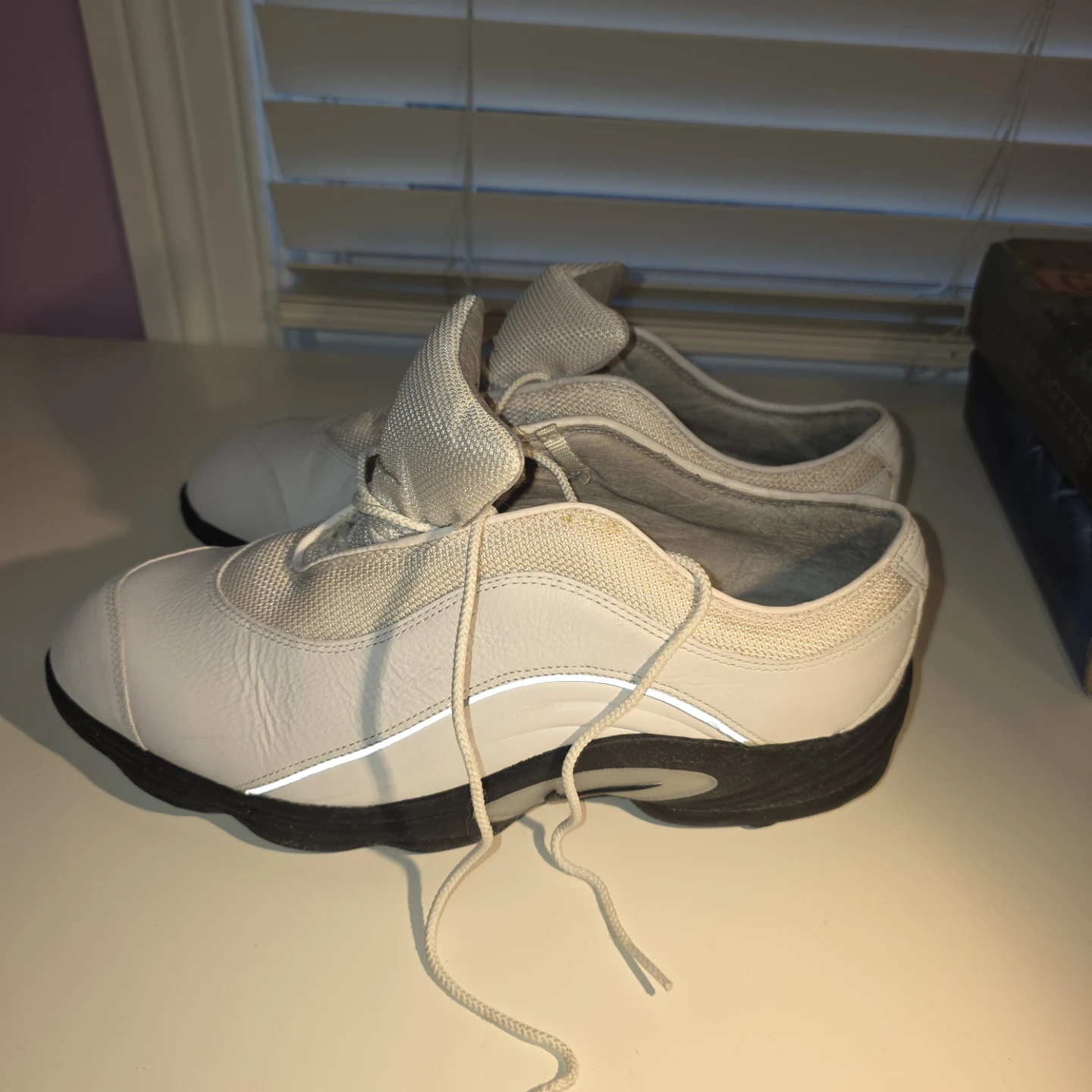 Vintage 1997 Tiger Woods Nike Zoom Golf Shoes Size 10.5 - photo 5