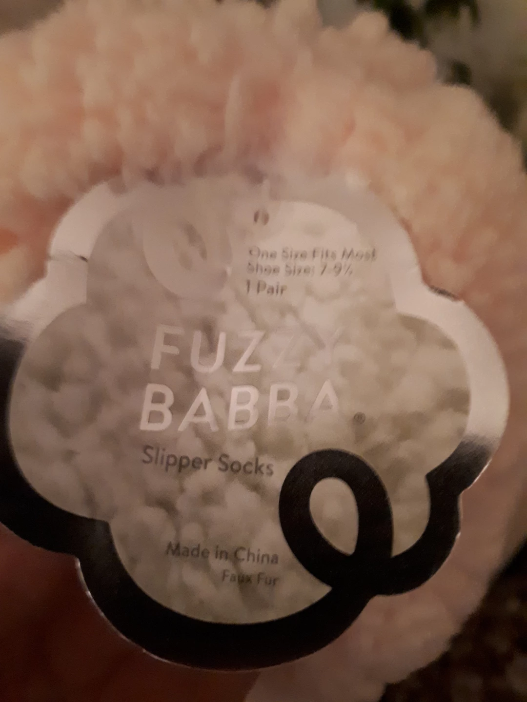 Fuzzy Babba Pig Slipper Socks - photo 3