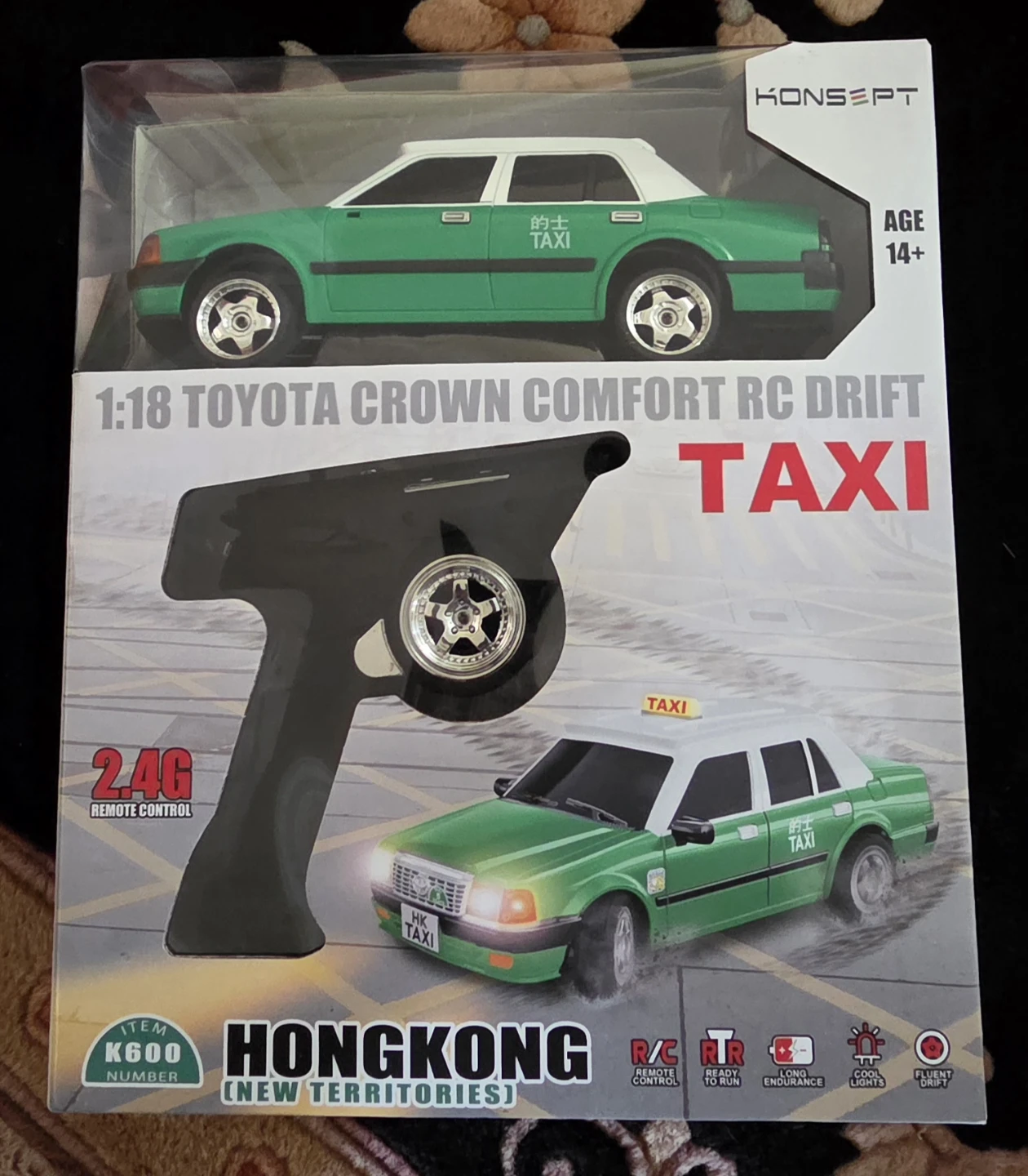 Hong Kong Green Taxi - RC