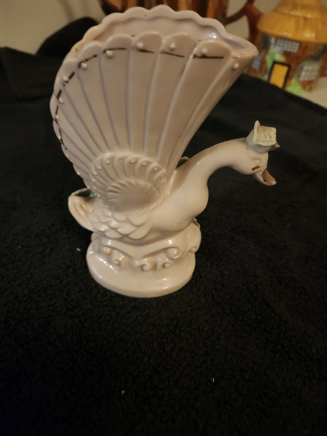 Vintage Ceramic Peacock Vase S 342 - photo 2