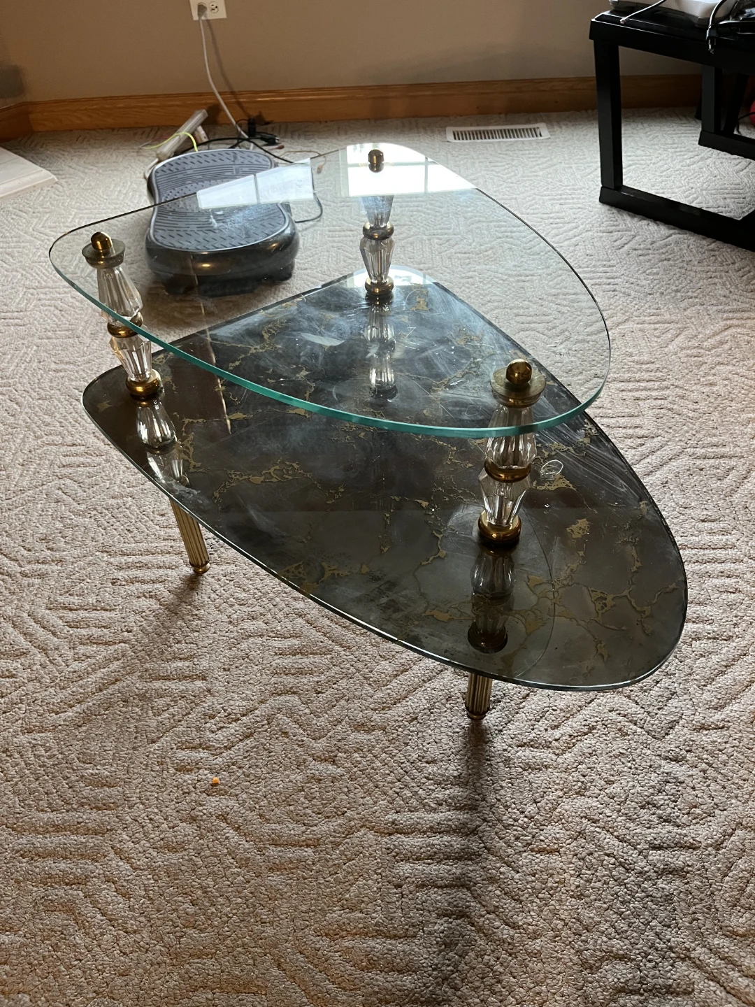 Vintage Hollywood Regency Tables - photo 2