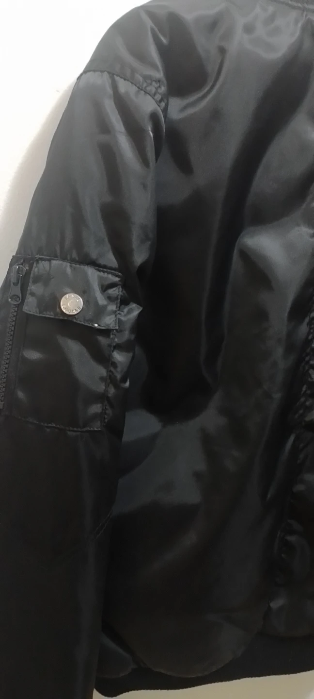 Eagle Square Black Bomber Jacket - photo 3
