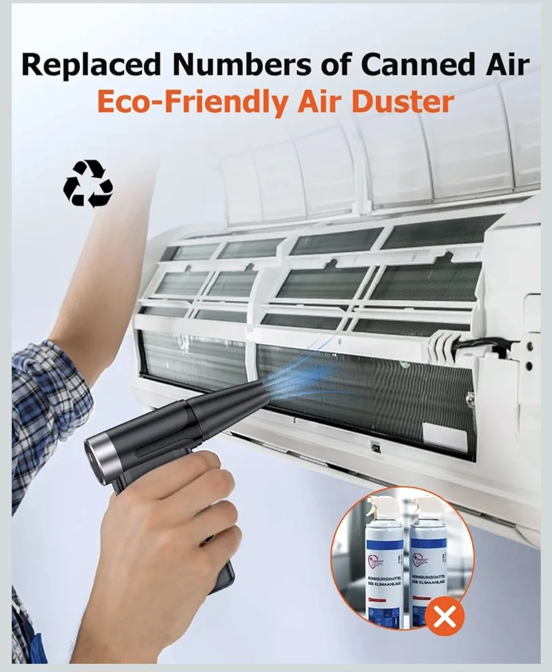Zasluke Electric Compressed Air Duster - photo 4