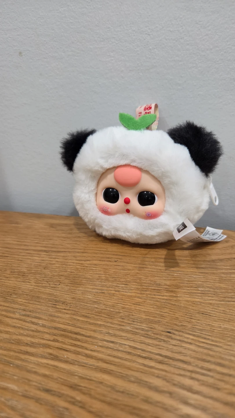 Baby Three Panda Plush Coin Pouch - photo 2