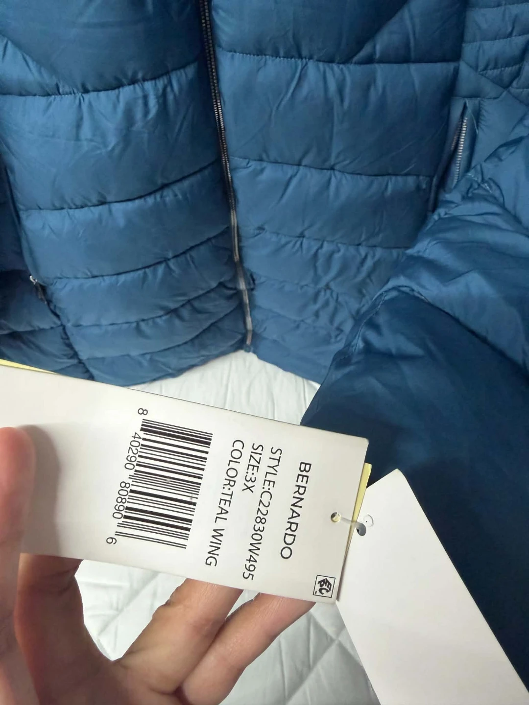 Bernardo Teal Wing Puffer Jacket BRANDNEW - photo 5