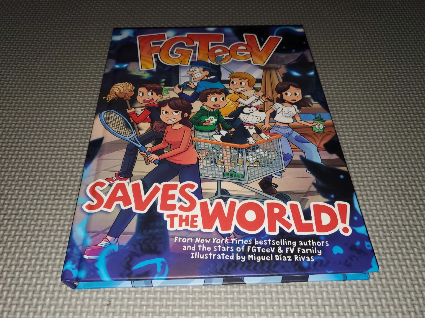 FGTeeV Saves the World! Hardcover Graphic Novel