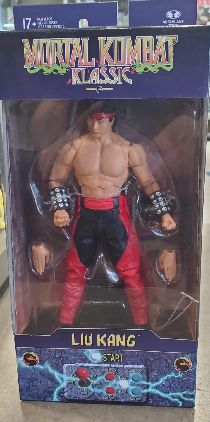 Mortal Kombat Klassic Liu Kang Action Figure