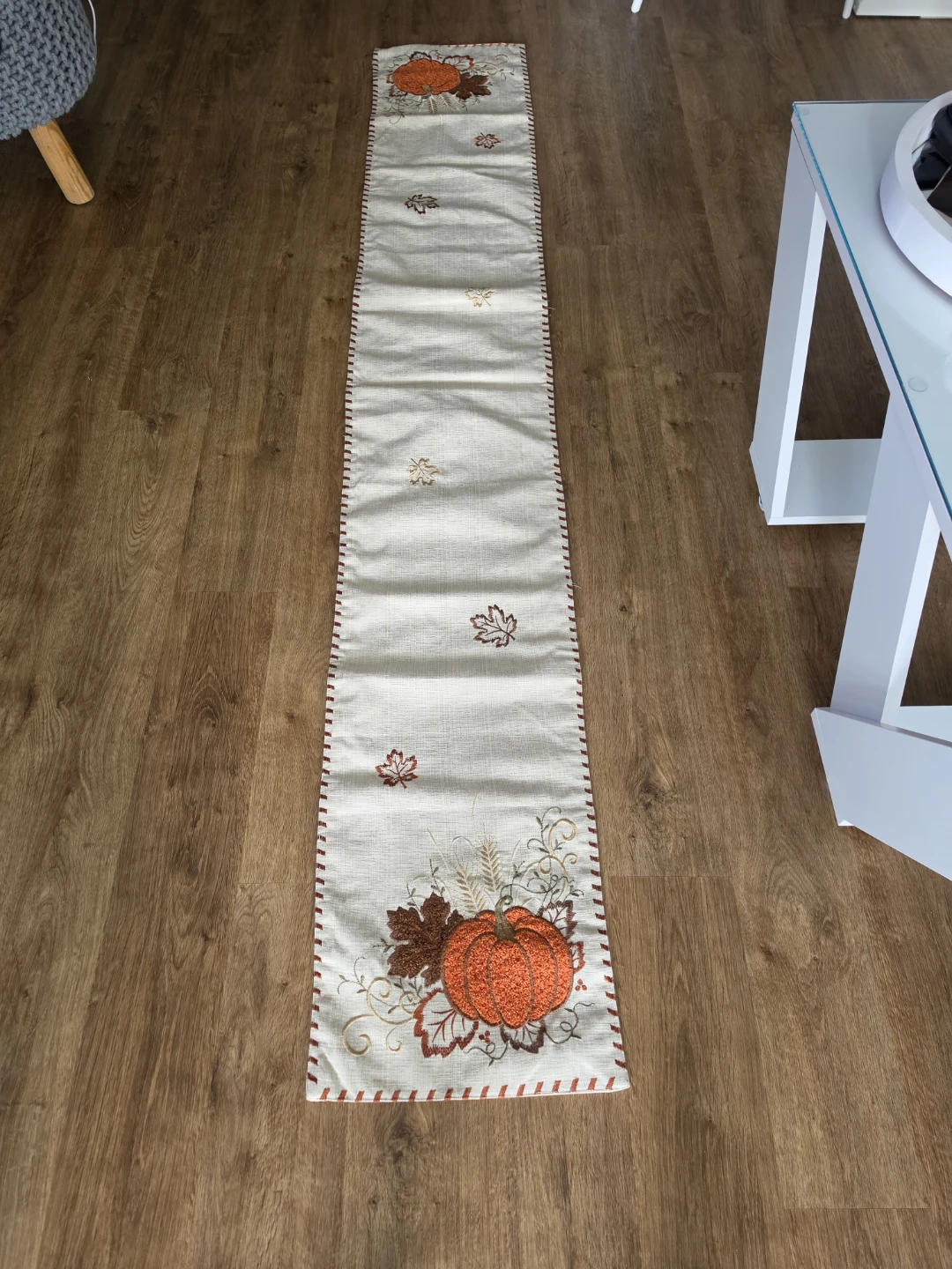 Gardeners Eden Autumn Pumpkin Table Runner - photo 3