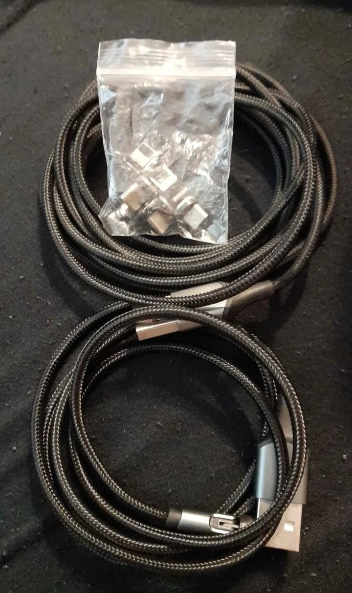 Magnetic Charging Cables with Adapters - photo 2