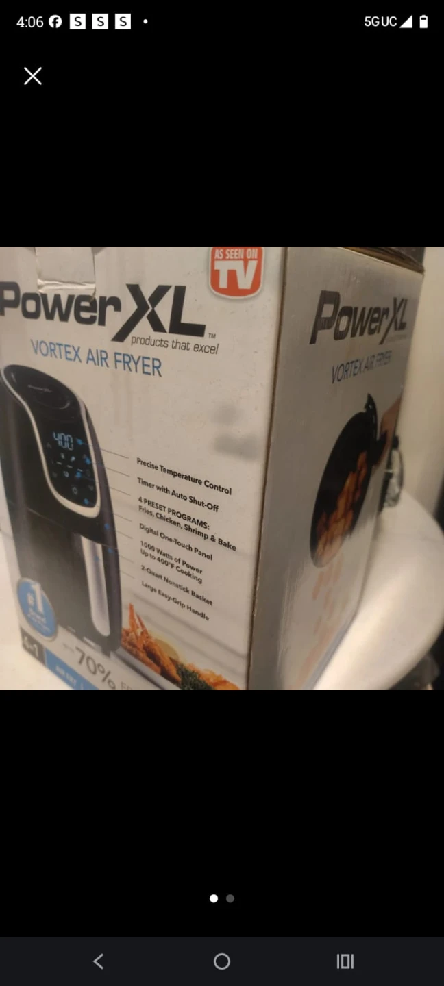 PowerXL Vortex Air Fryer 2QT - photo 2