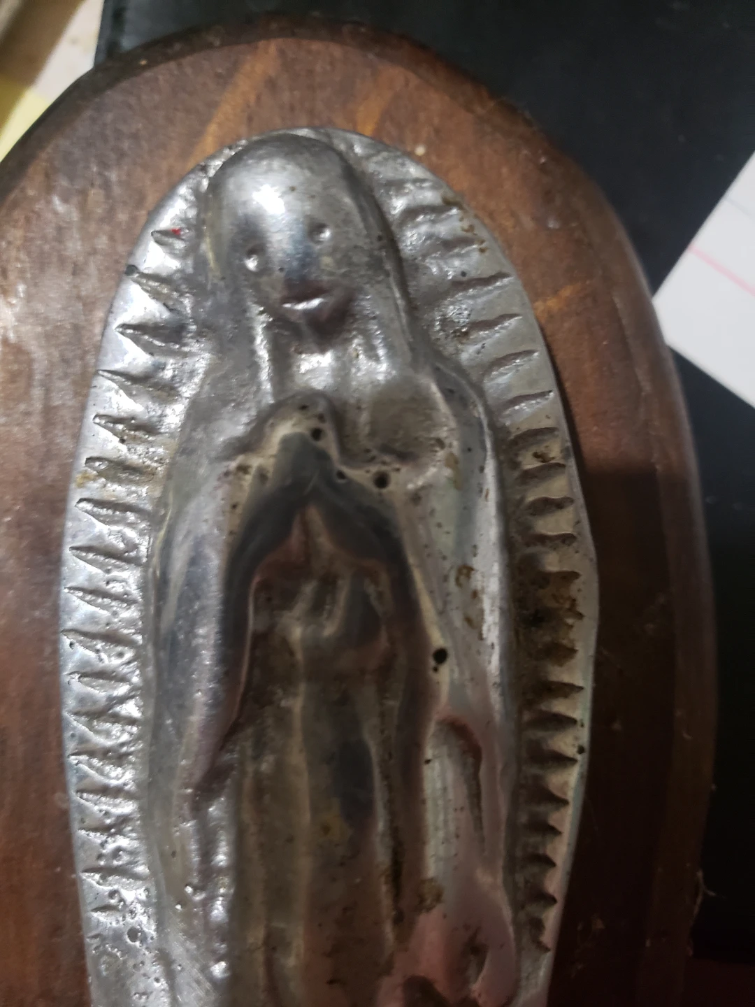 Our Lady of Guadalupe Metal Wall Plaque