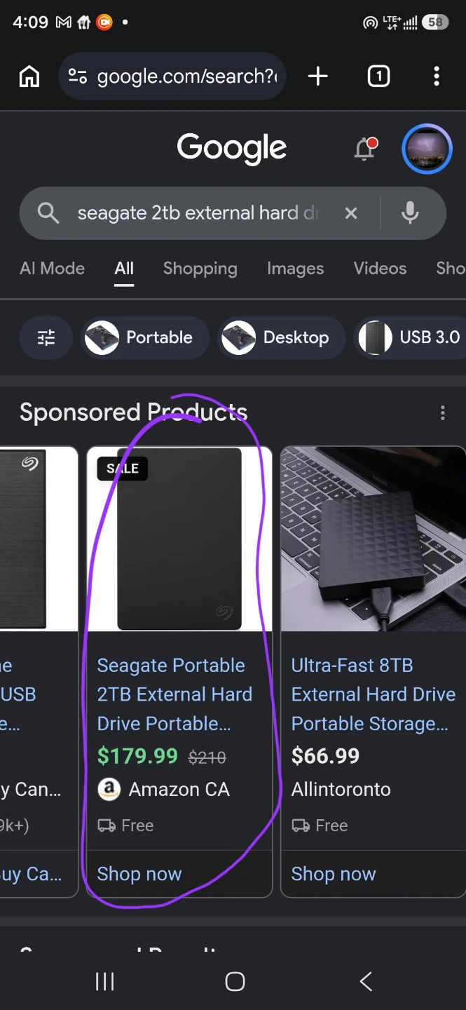 2TB SEAGATE EXTERNAL HARD DRIVE FOR SALE - photo 4