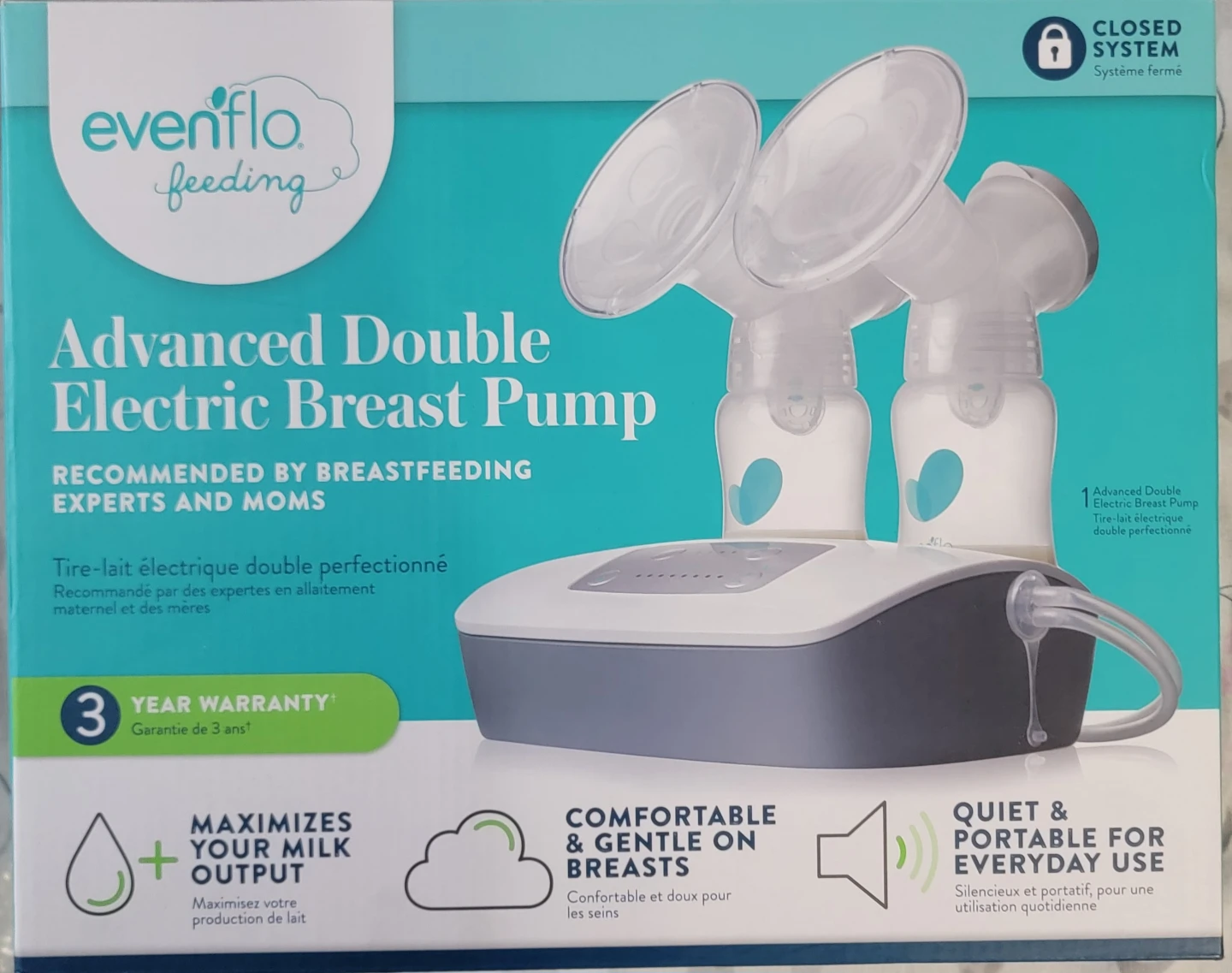 Evenflo Advanced Double Electric Breast Pump