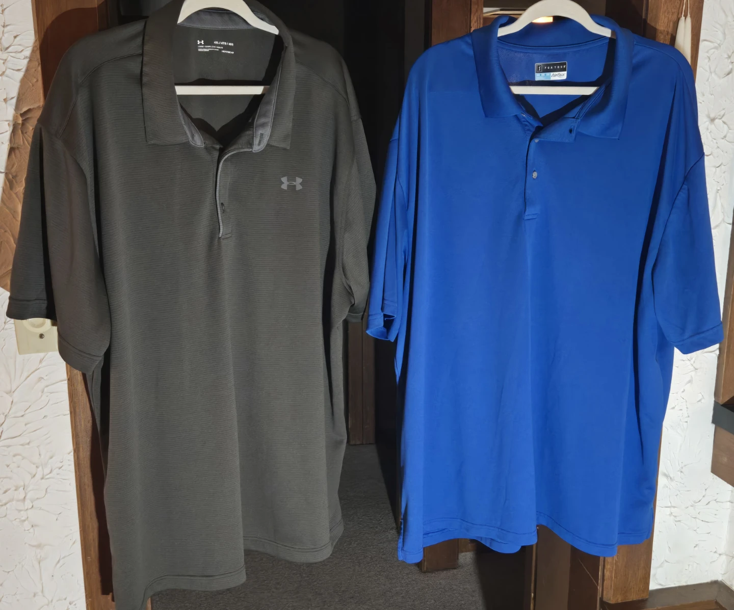 4XL Under Armour & PGA Tour Men's Golf/Polo Shirts.  EUC.