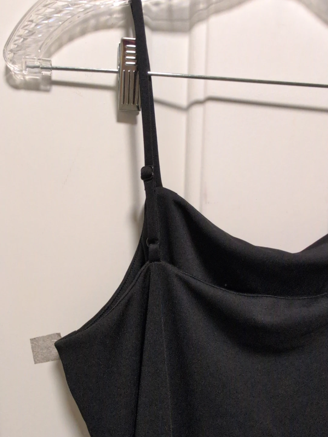 Black Cowl Neck Midi Dress - photo 5