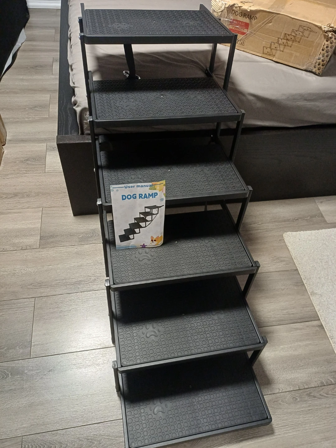 6-Step Foldable Dog Ramp