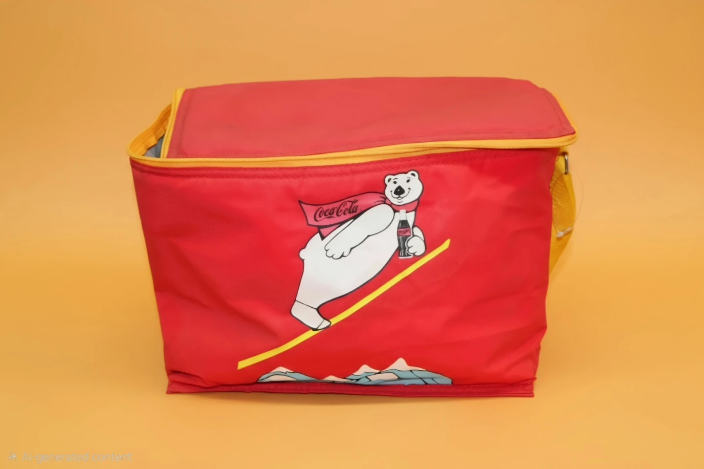 90's Coca-Cola Polar Bear Cooler Bag