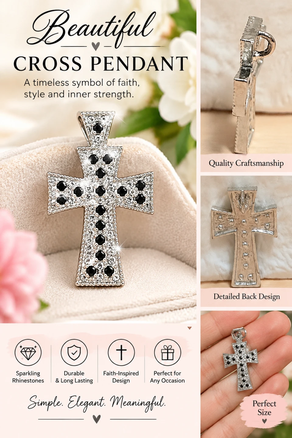 ⛪️Cross Pendant💒