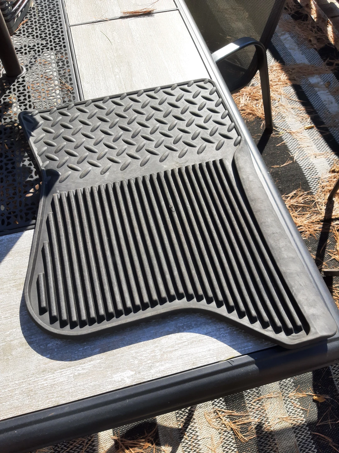 Set of Black Rubber All-Weather Floor Mats Sierra Silverado - photo 2