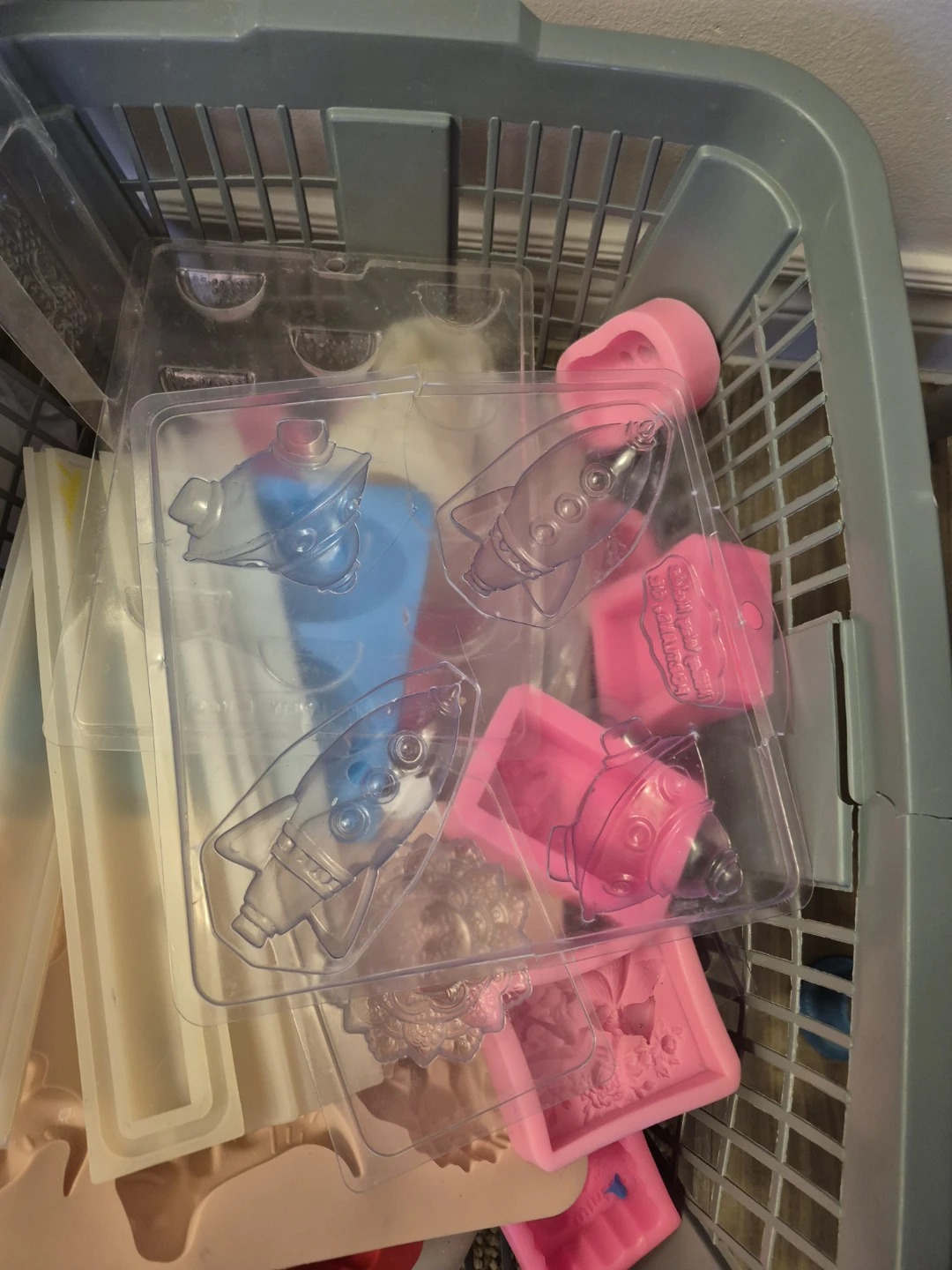 Assorted Silicone and Plastic Moulds. - photo 2
