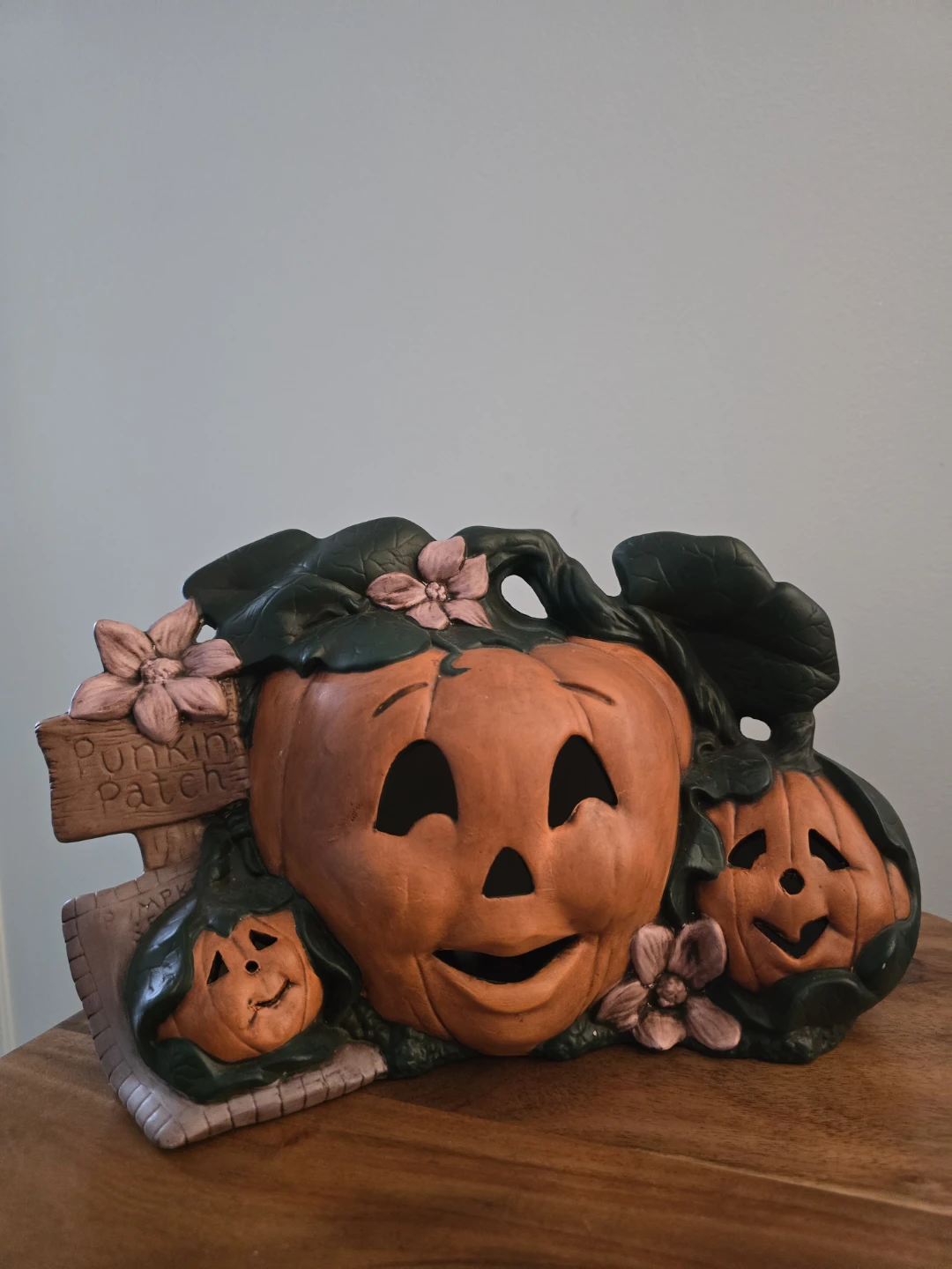 Ceramic Pumpkin Patch Decor