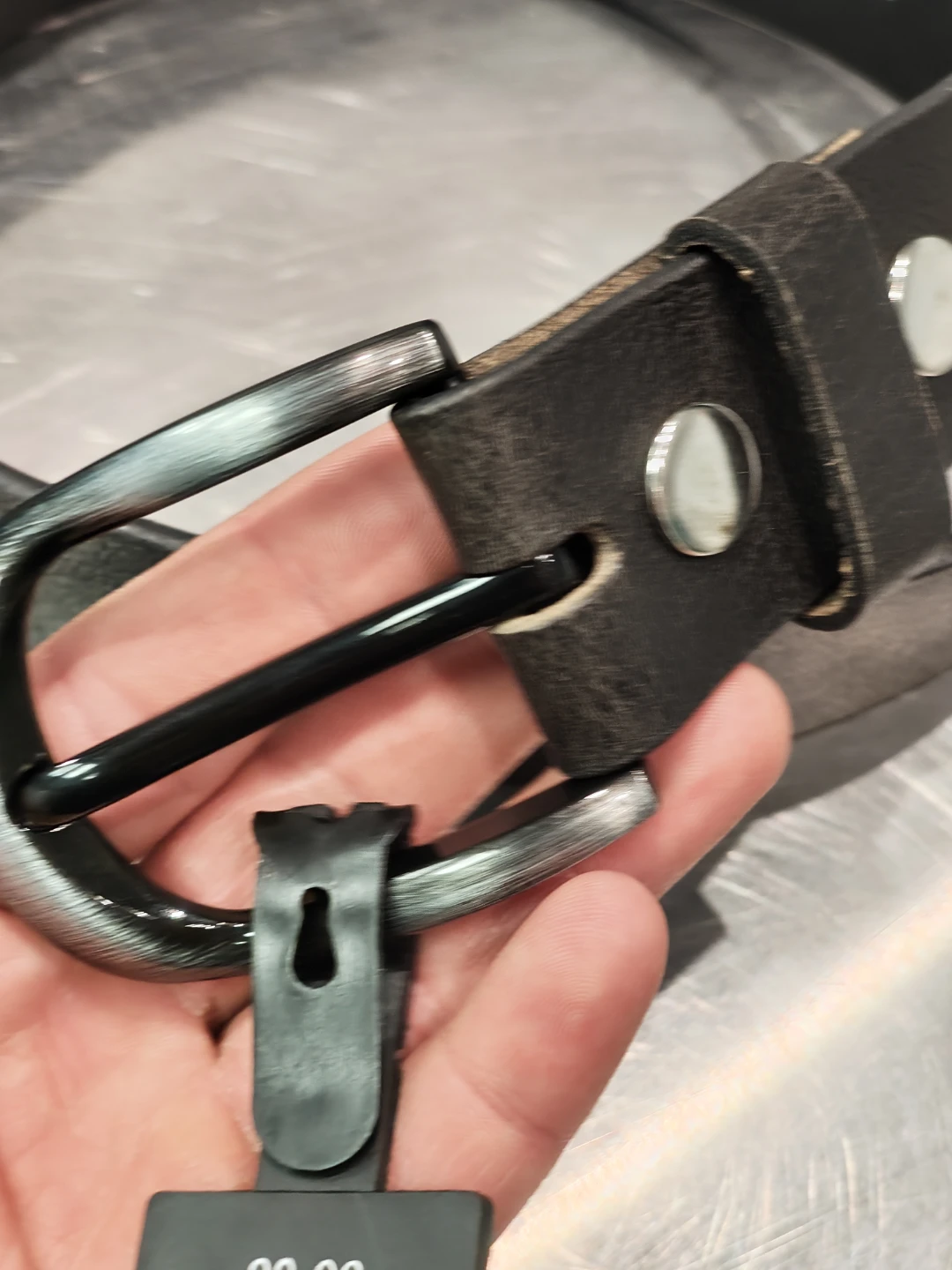 Full Grain Leather Belt Hadha Barr - photo 4