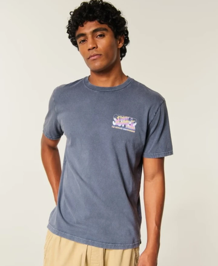 Men's Hollister Graphic T-Shirts - photo 2