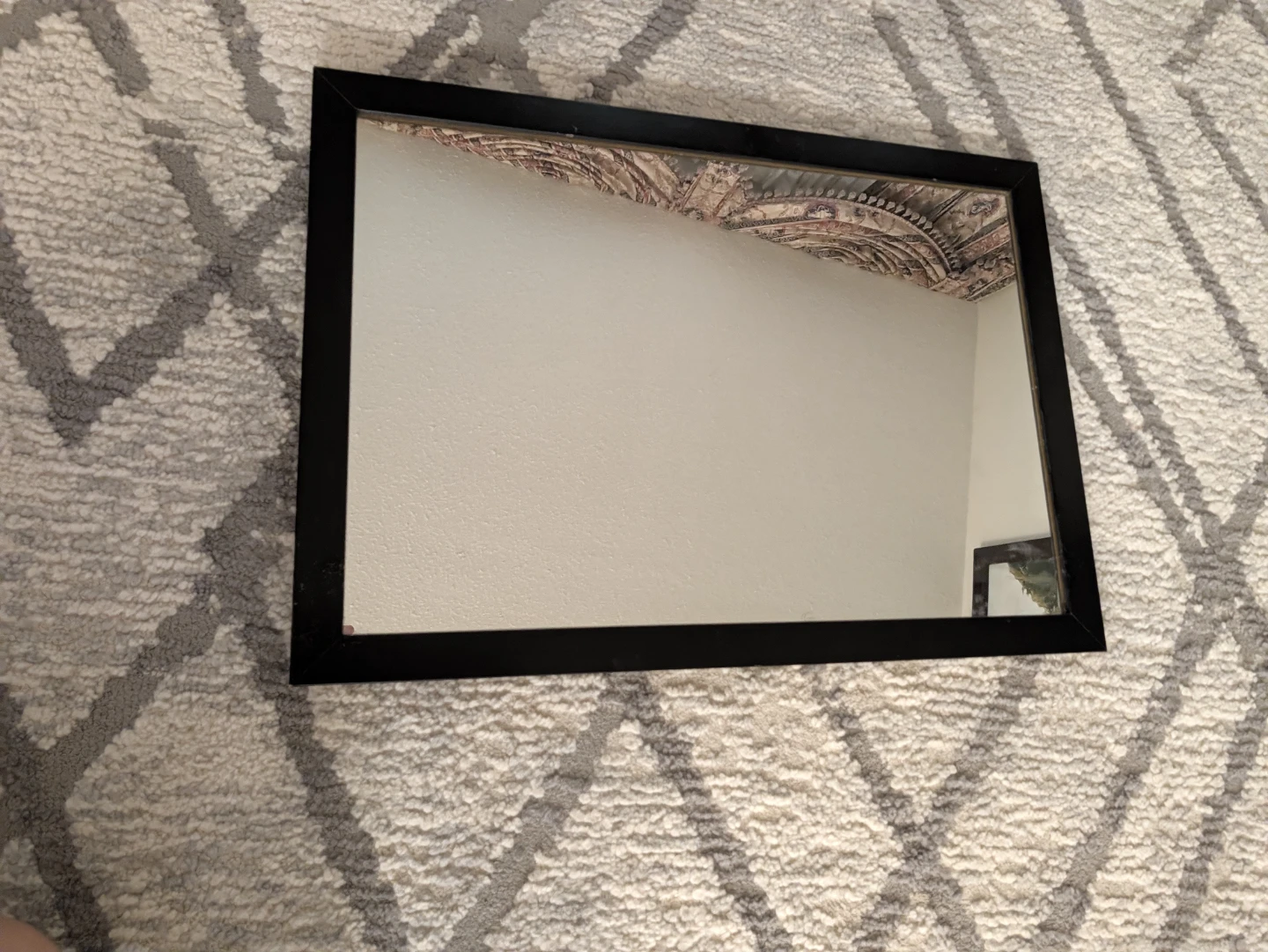 IKEA NYTTJA Mirror Black frame