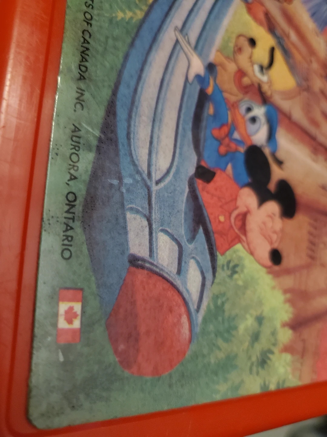 Vintage Red Lunchbox [1979 Disney.🇨🇦] - photo 3