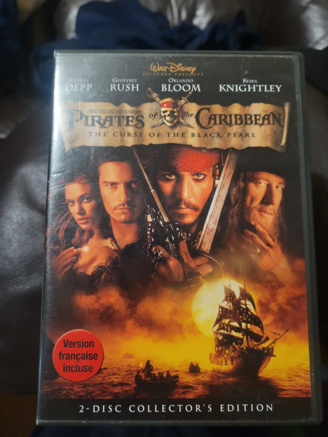 Pirates of the Caribbean: The Curse of the Black Pearl DVD