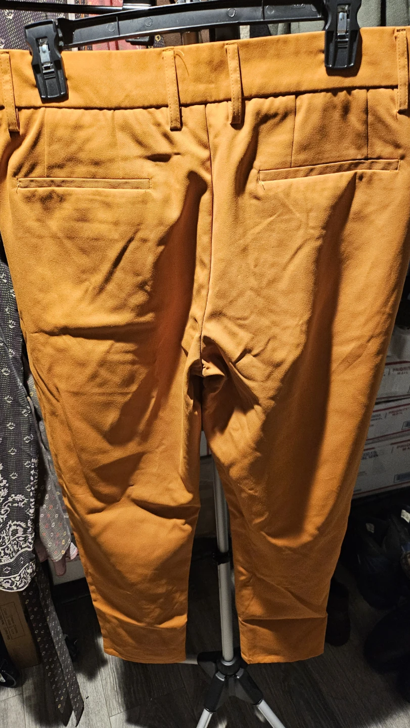 Mustard Yellow Dress Trousers - photo 4