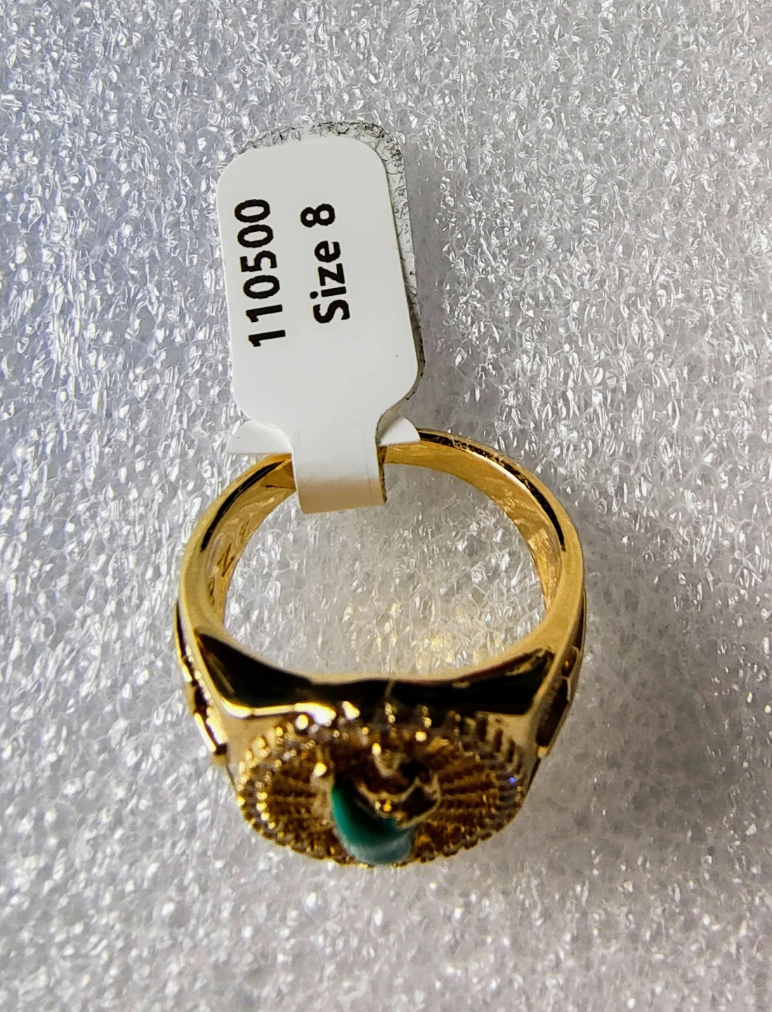 Gold-Filled Religious Saint Judas Ring Size 8 - photo 3