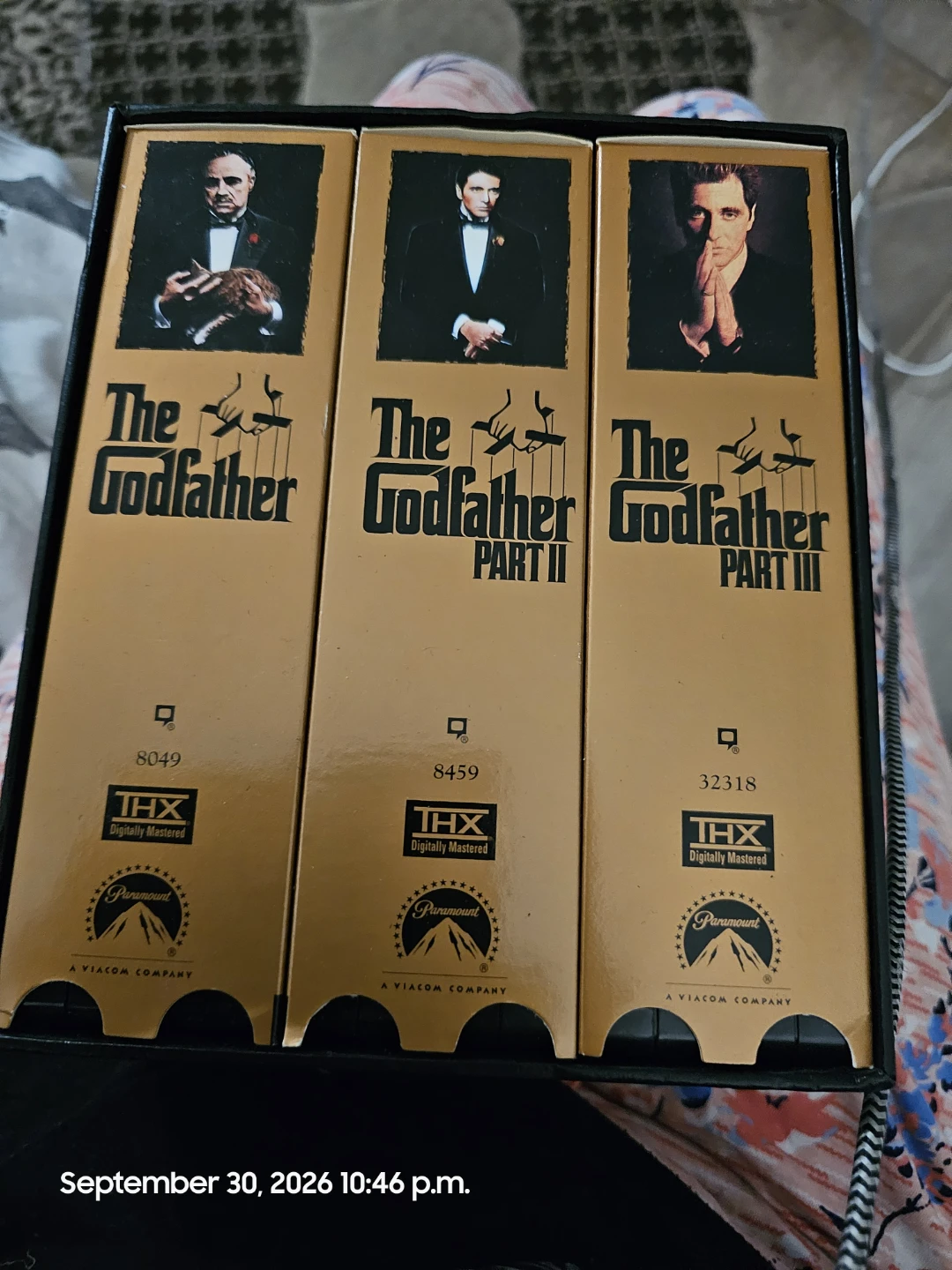 The Godfather Collection VHS Trilogy