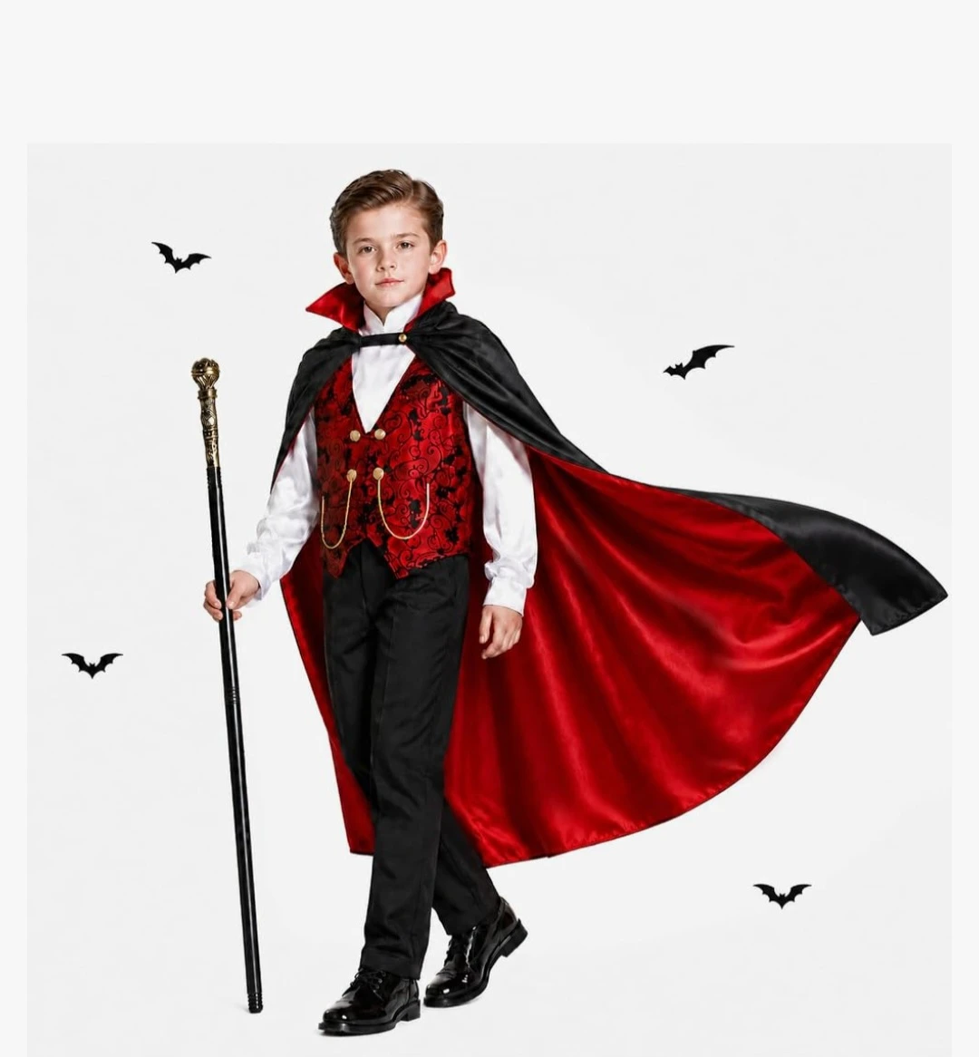 Kids Vampire Dracula Costume
