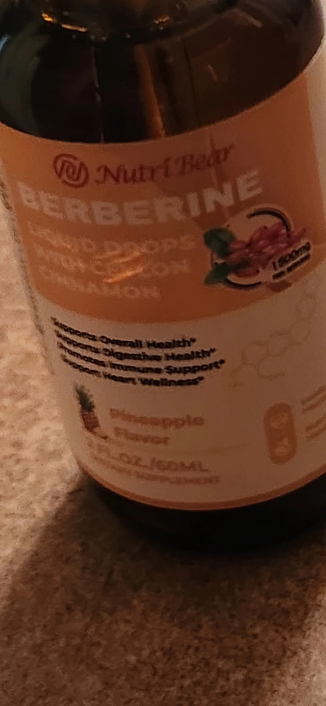 Nutri Bear Berberine Liquid Drops - photo 2