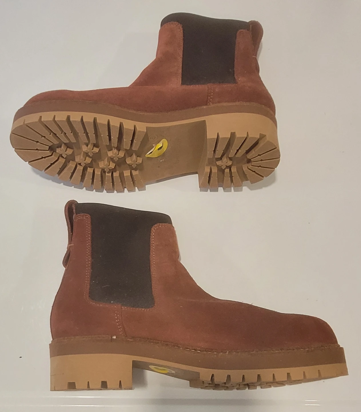 Barbour Brown Suede Chelsea Boots Size 5