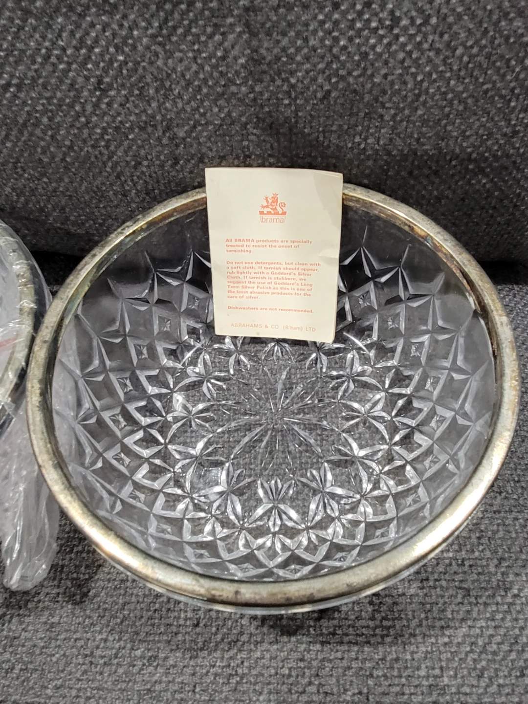 Brama Silver Trimmed Bowls ($10 each) - photo 2