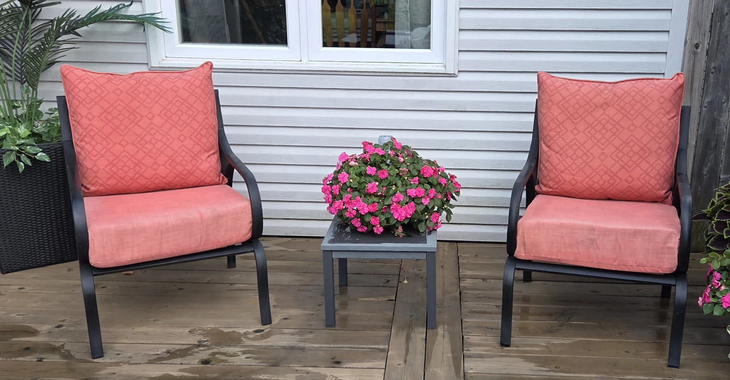 Patio chairs