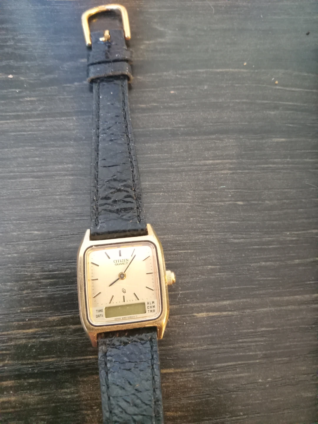 Vintage Citizen Quartz Analog Digital Watch