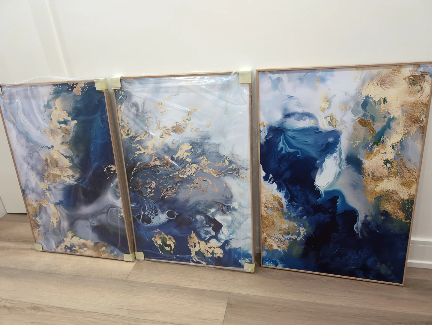 Set of 3 Abstract Wall Art Prints - photo 5