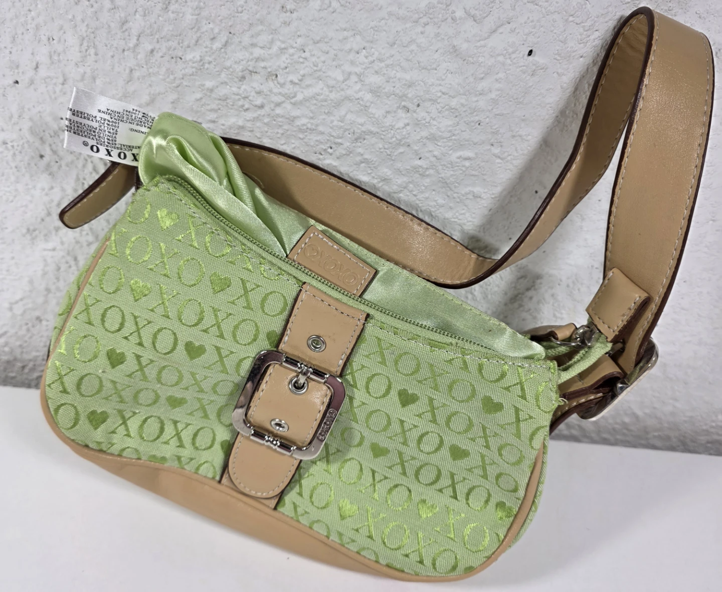 XOXO Green Logo Shoulder Bag - photo 5
