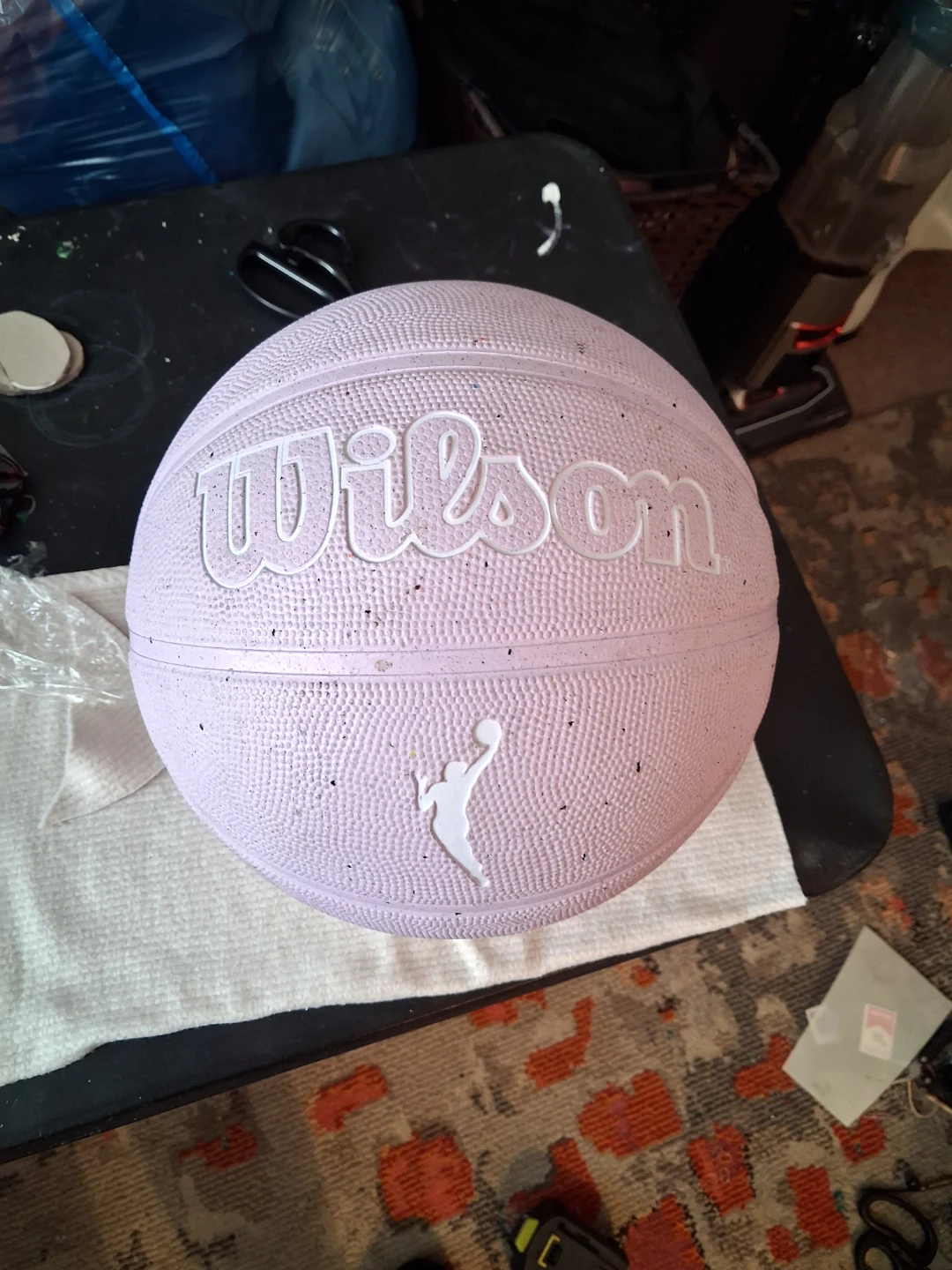 Wilson Basketball Lavender